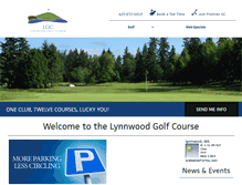 Tablet Screenshot of lynnwoodgc.com